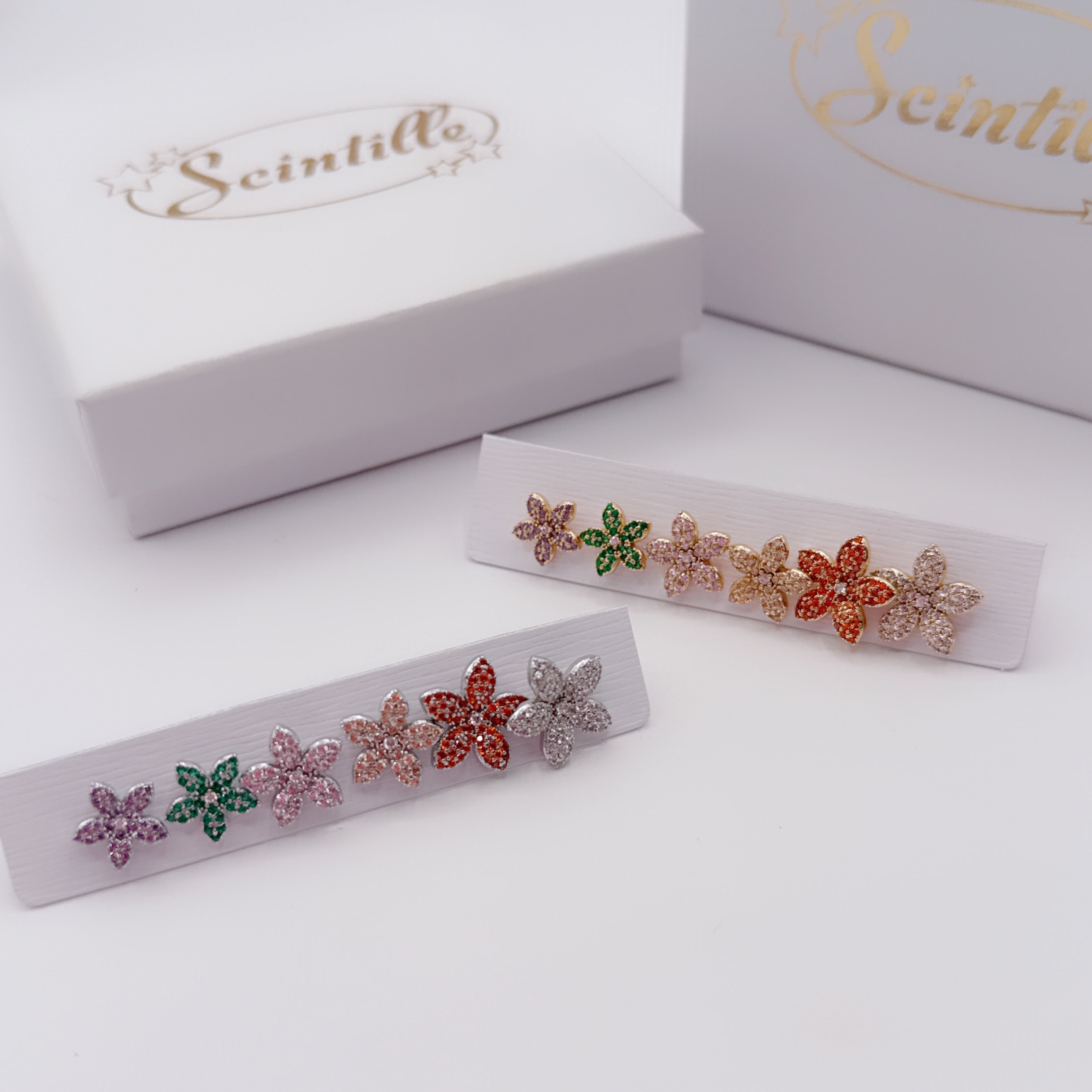 Set Orecchini Flowers Lusso