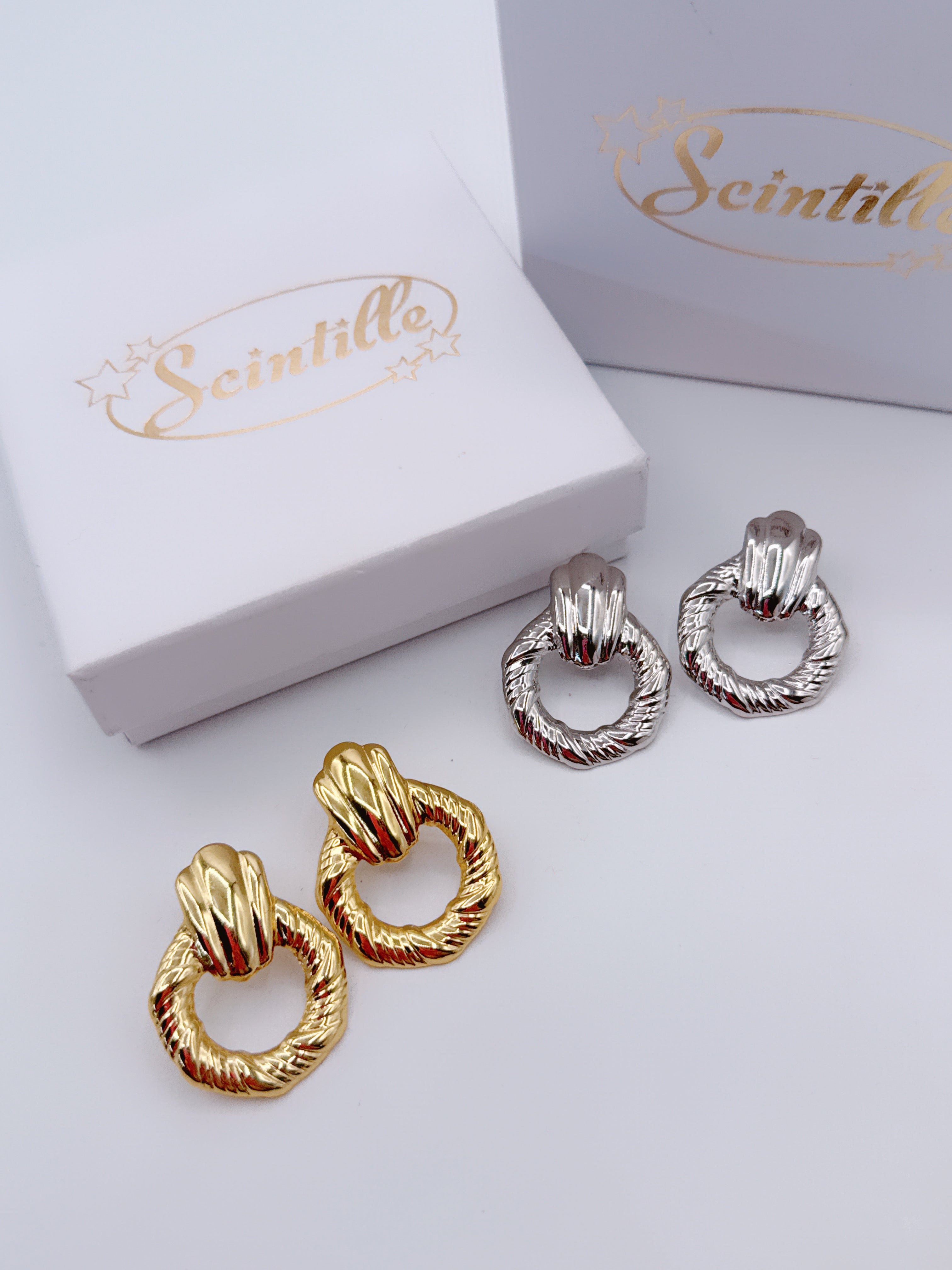 Orecchini Tondo Rigato