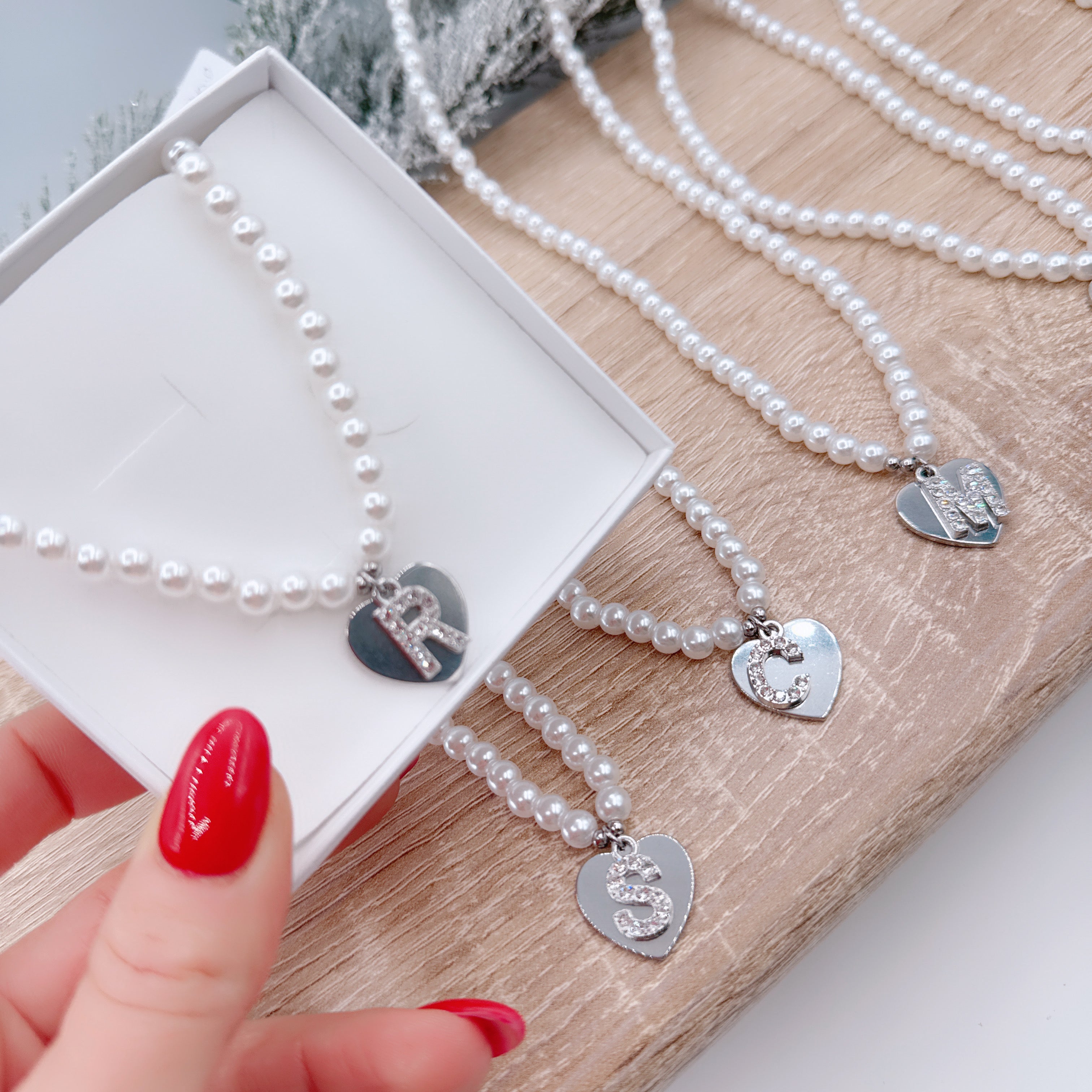 Collana Perle in Love Personalizzata