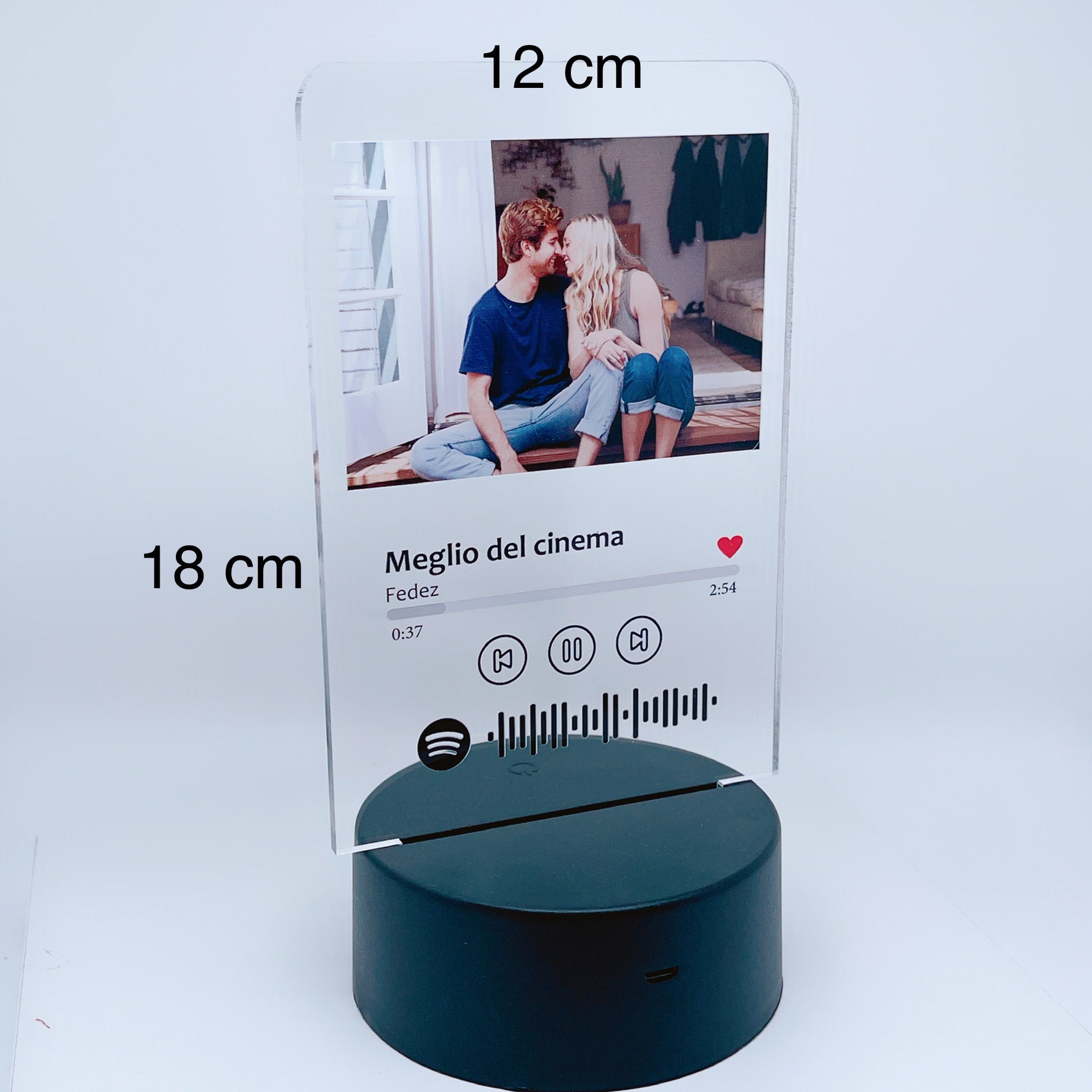 Lampada Spotify  Personalizzata - SCINTILLE ACCESSORI MODA