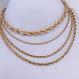 Collana Torchon Gold